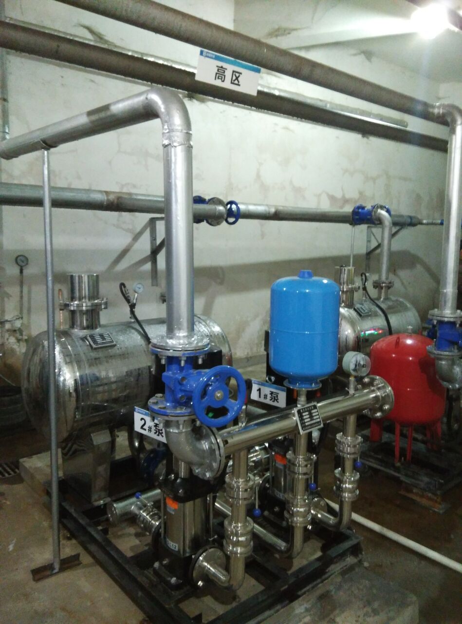 老舊小區(qū)二次供水設(shè)備改造 帶來(lái)嶄新用水環(huán)境